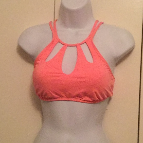 Gibson Latimer Other - Swimsuit top coral S, Ties/back